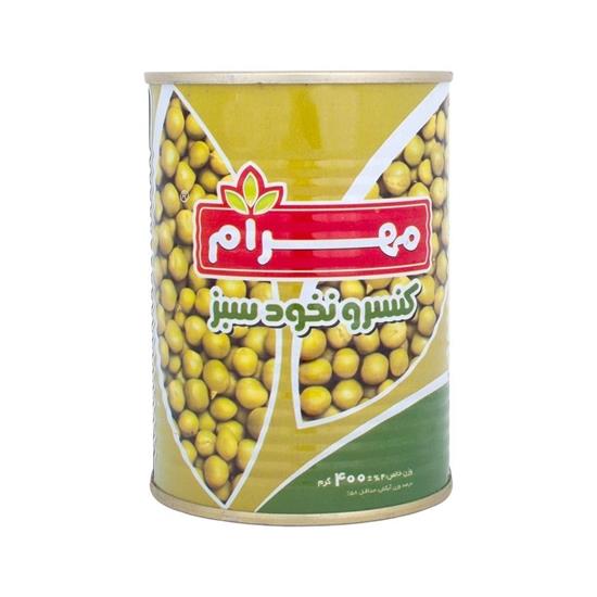 کنسرو نخود سبز 400 گرمی مهرام